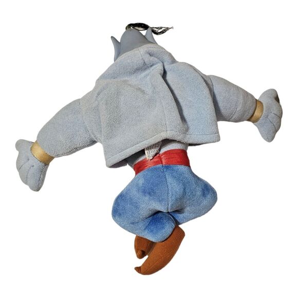 90s Walt Disney Aladdin Genie Hand Puppet Disneyana Plush 15" Stuffed Animal Toy - Picture 3 of 12